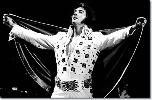 Elvis Presley rocking Madison Square Garden