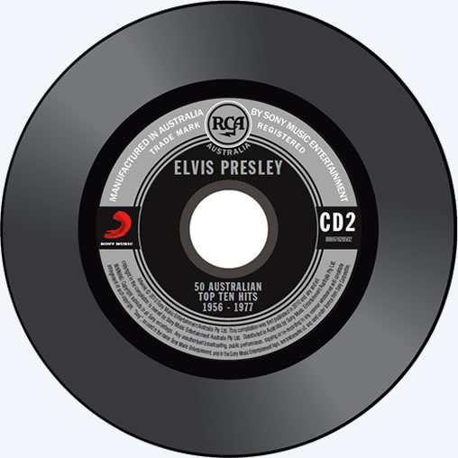 Elvis Presley: 50 Australian Top Ten Hits 1956-1977 - Disc 2