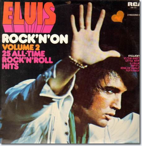 Elvis Rock 'N' On : Volume 2 : Vinyl LP : Released 1975