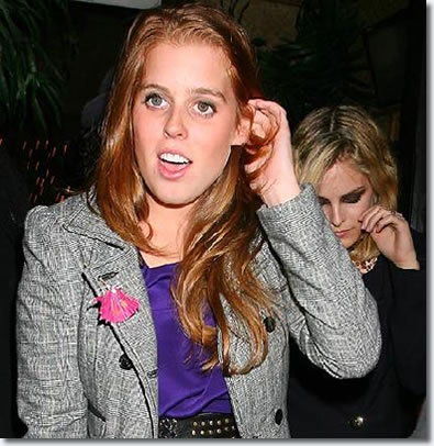 Princess Beatrice spent last night out on the town witn Elvis Presley's granddaughter Riley